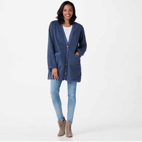 Ugg Cozy Sherpa Cardigan Plush 
